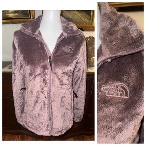 The North Face size Small S Osito Jacket Fawn Grey ultra soft sweater fleece